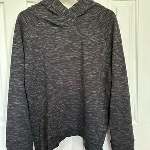 Prana hoodie, black/grey, XL